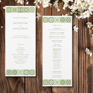 PROGRAMME CARREAUX ESPAGNOLS VERTS