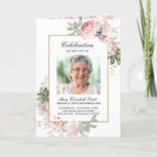 Programme Célébration des funérailles commémoratives de la v