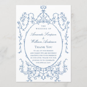Programme Cérémonie de l'Ornat victorien Grace Dusty Blue Ma