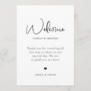 Programme Chronologie du week-end de bienvenue Mariage