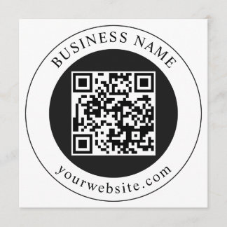 Programme Code QR avec nom d'entreprise modifiable
