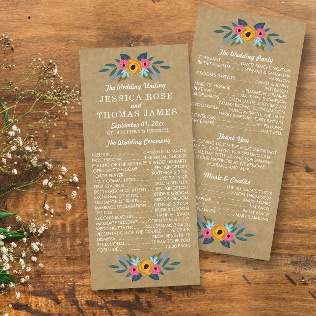 Programme Collection de Mariages de couronnes florales Kraft (Créateur téléchargé)
