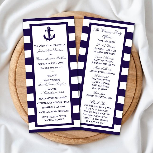 Programme Collection de Mariages de la marine d'Ancres nauti (Créateur téléchargé)