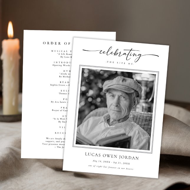 Programme Commande de service commémorative pour les funérai (Créateur téléchargé)