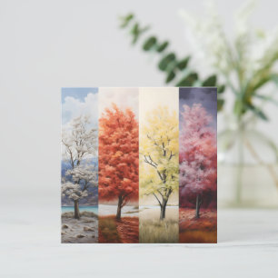 Programme Couleurs d'arbre de météo des saisons