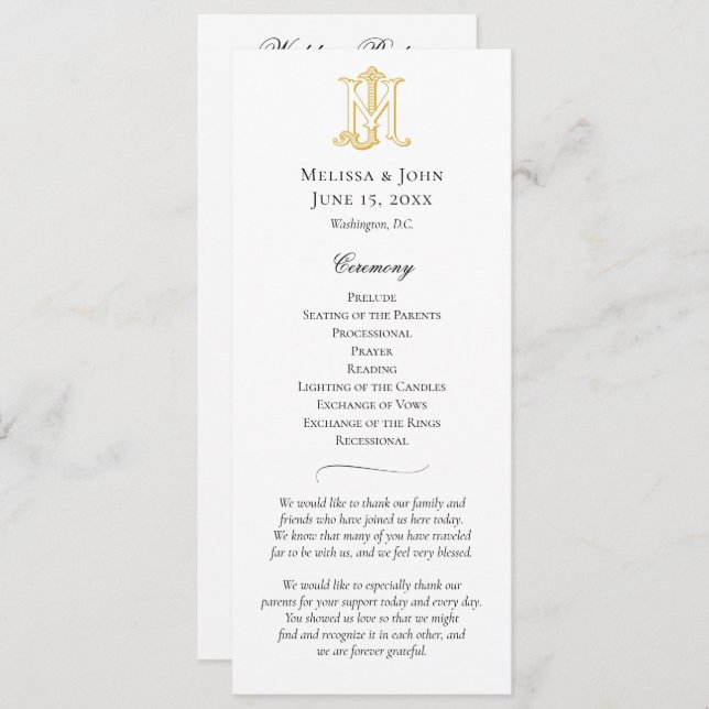 Programme COULEURS ÉDITABLES MJ Monogramme JM Monogramme (Devant / Derrière)