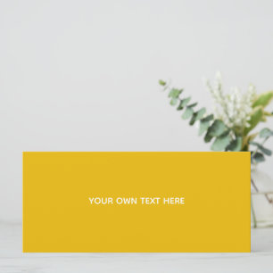 Programme Créez votre propre design personnalisé jaune