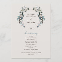 Crest jardin | Eggshell | Cérémonie florale des Ma