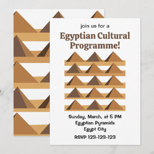 Programme culturel sur le modèle des pyramides égy