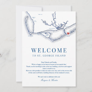 Programme de bienvenue pour un mariage à St. Georg