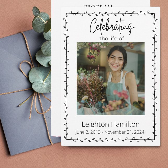 Programme de célébration des funérailles de la feu (Créateur téléchargé)