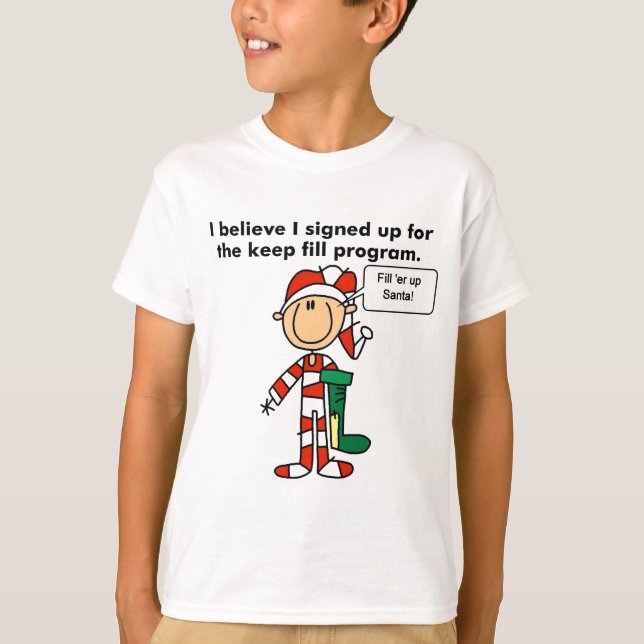 Programme de conservation de Noël Tshirts et cadea (Devant)