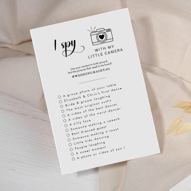 Programme de jeu de chasse photo de mariage d'espi (Créateur téléchargé)