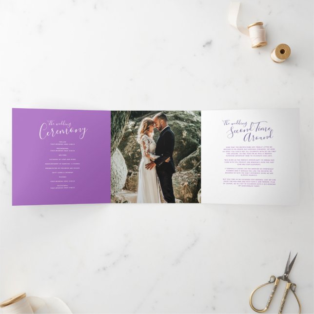 Programme de la cérémonie de renouvellement du mar (Intérieur)