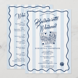 Programme de l'enterrement de vie de jeune fille B