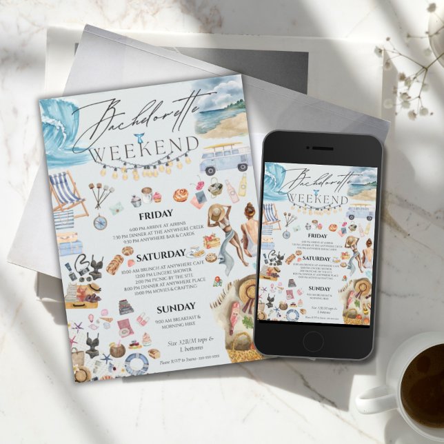 Programme de l'enterrement de vie de jeune fille e (Créateur téléchargé)