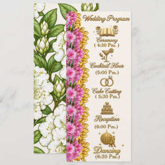 Programme de mariage à la côte de Washington Rhodo