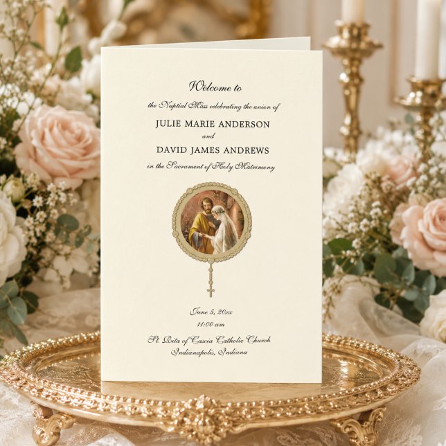 Programme de Mariage Catholique Traditionnel de la (Créateur téléchargé)