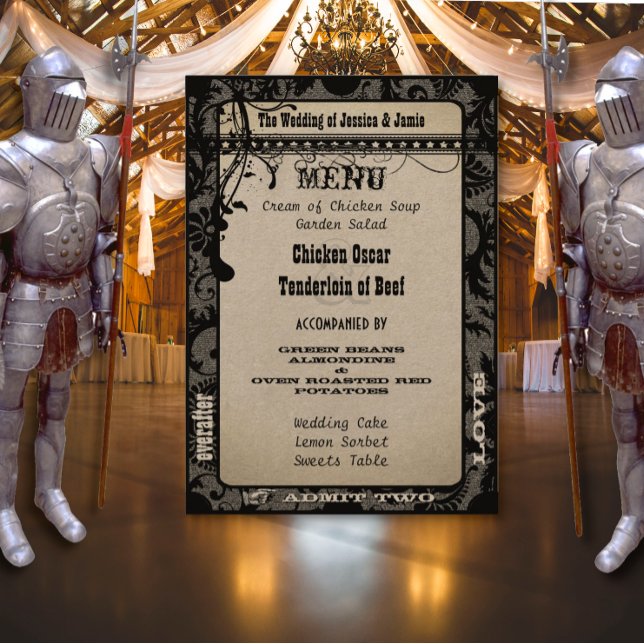 Programme de mariage de la feuille de jeu Argent m (Créateur téléchargé)