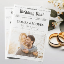 Programme de mariage des journaux Heure Ligne Phot