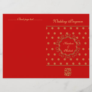 Programme de mariage double inspiré par l'Inde Rou