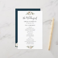 programme de mariage floral magnolia