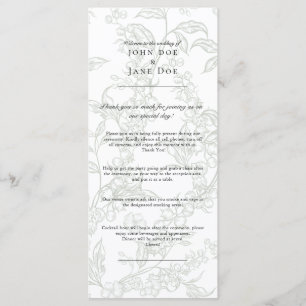 Programme de mariage Lily of the Valley