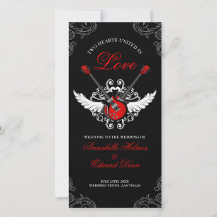 Programme de mariage rock et roll