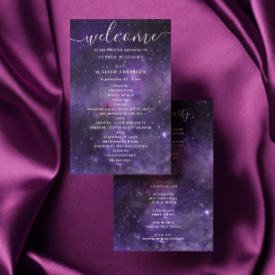 Programme de mariage spatial romantique Galaxie