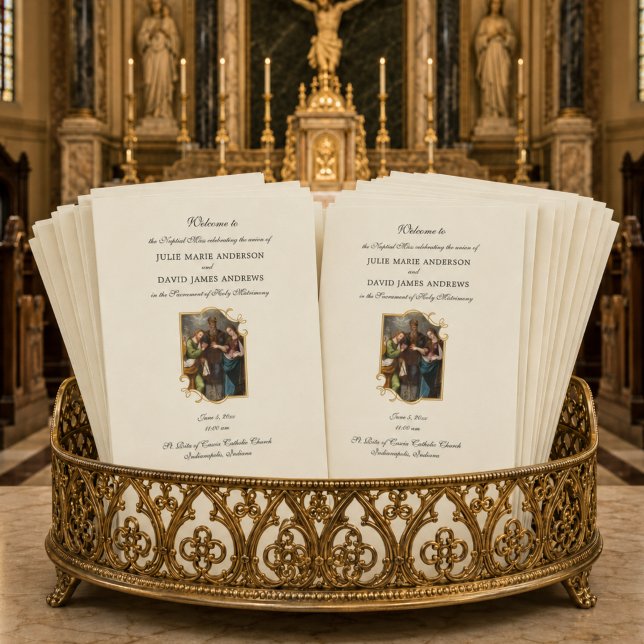 Programme de masse Mariage catholique traditionnel (Créateur téléchargé)