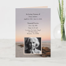 Programme de nécrologie de commémoration funéraire