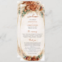 Programme de pampas bordeaux de fleurs de Terracot