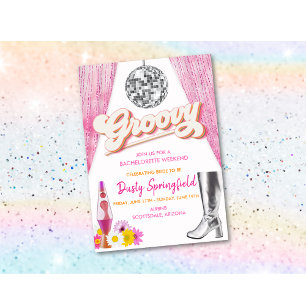 Programme de week-end de bachelorette Disco Rétro 