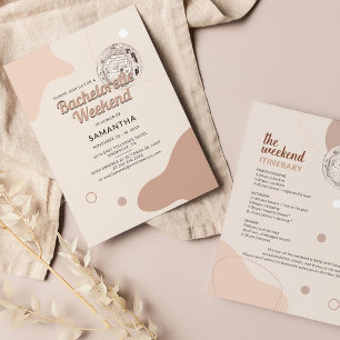 Programme de week-end d'enterrement de vie de jeun