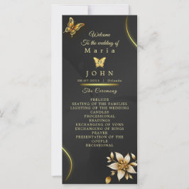 Programme des papillons noirs d'or