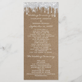 Programme d'événement Silver Grey Drives Formal Kr