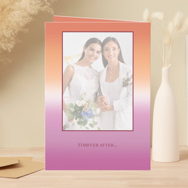 Programme Drapeau de fierté à dégradé de mariage lesbien (Créateur téléchargé)