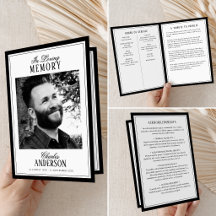 Écriture Élégante En Mémoire Photo Mémorial