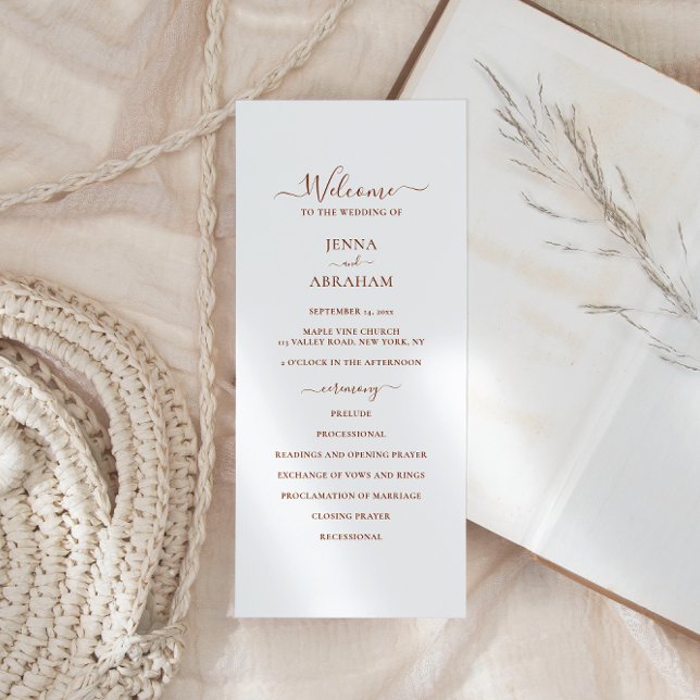 Programme Élégant Mariage minimal de script (Créateur téléchargé)
