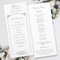 Élégant Rococo Floral Français