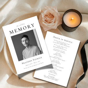 Programme En Amour Mémoire Enterrement Service funéraire Pho