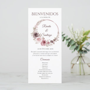 Programme espagnol de mariage des choeurs