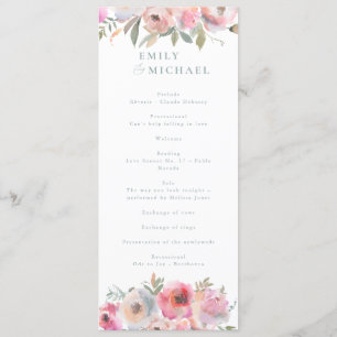 Programme Fleurs de chalet romantiques Sage Bleu