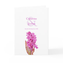 Fleurs d'orchidée rose mariage d'aquarelle art
