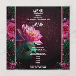 Programme Floral Lotus Mariage Suite   Starry Night Romance