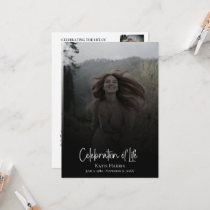 Programme funéraire de célébration de la vie