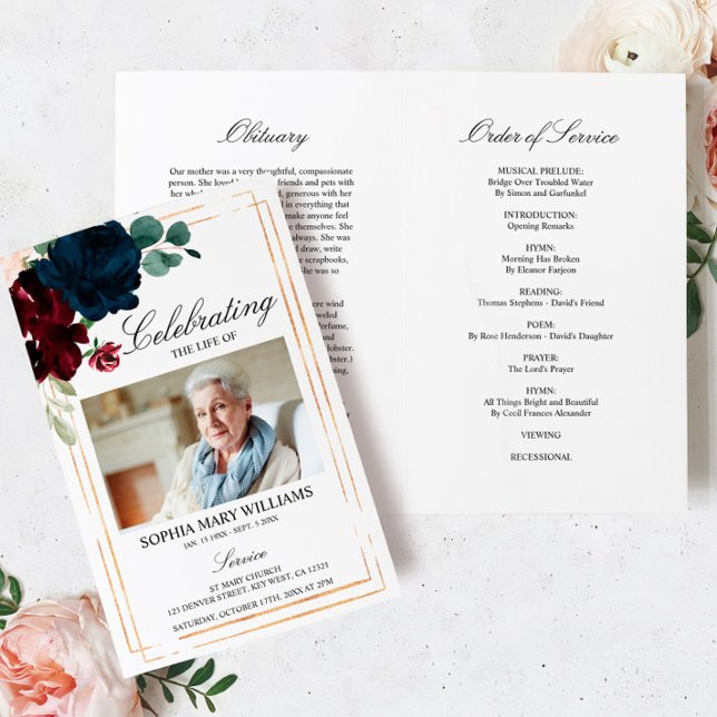 Programme funéraire de la Marine et de la Bourgogn (Créateur téléchargé)