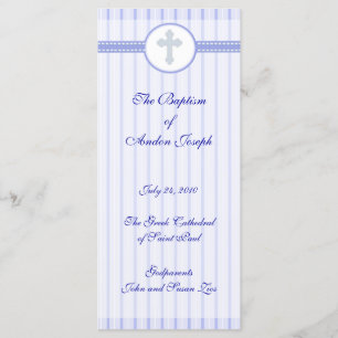 Programme grec de baptême d'église orthodoxe de la