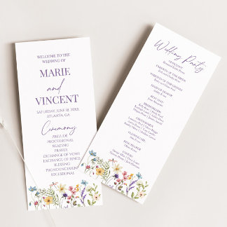 Programme Jardin fleur sauvage Floral Fleurs sauvages Mariag