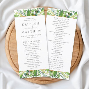 Programme La Collection Mariage Verdure & Or